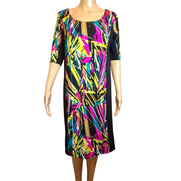 💜2for$40💜Cleo size 8 multicolored dress - Picture 1 of 5
